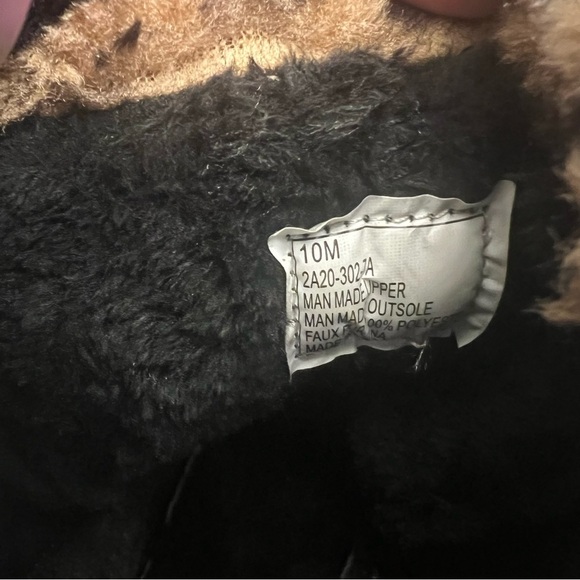 Totes Quilted Faux Fur Double Zipper Quilted Snow Boots Women’s Size 10M - Picture 7 of 9